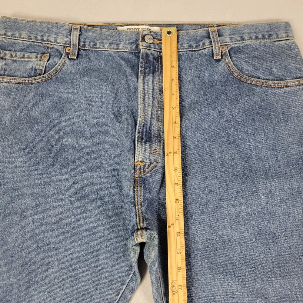 Levi's 517 Boot Cut Jeans Mens 42x30 Blue 100% Cotton Denim Y2K 2006 Vintage NEW